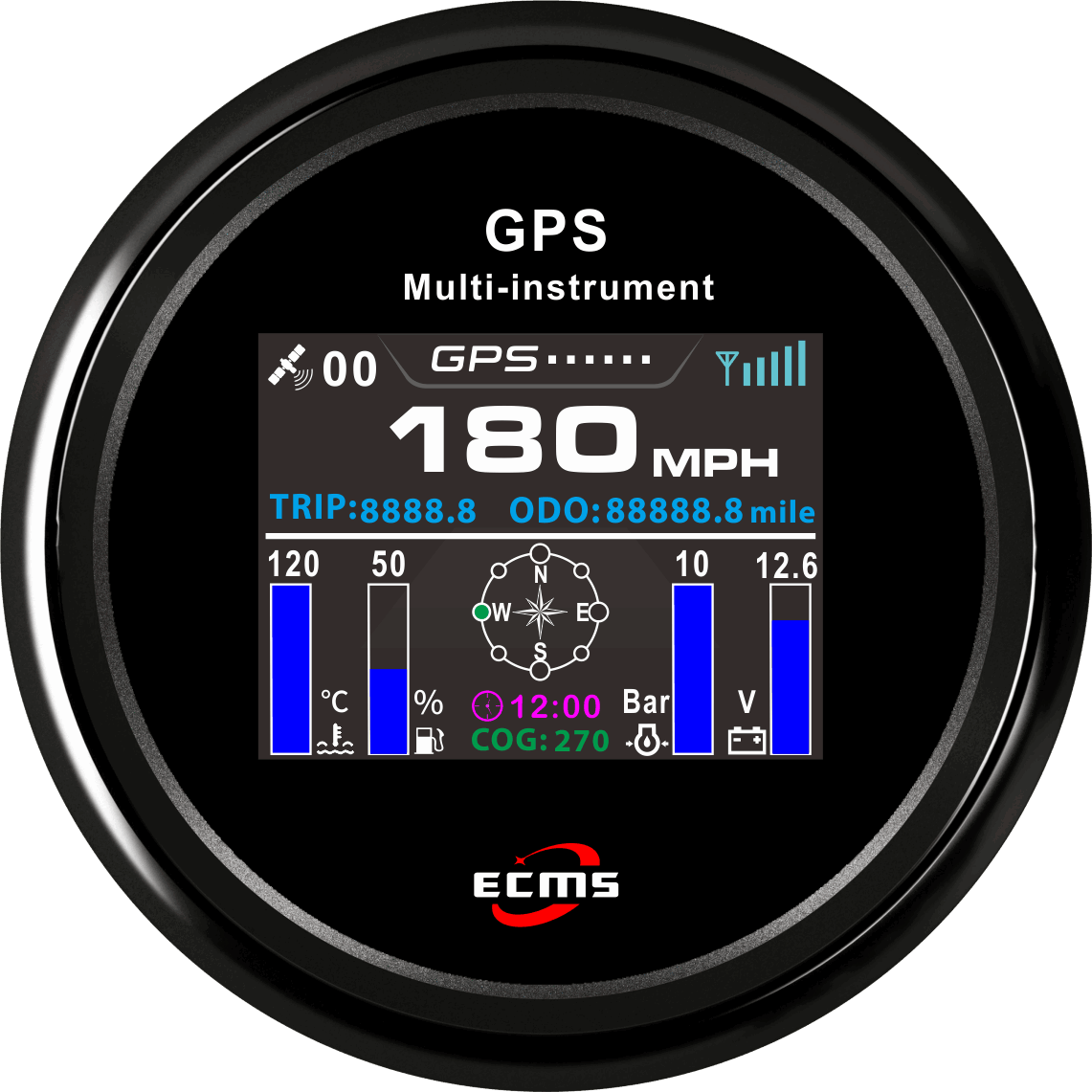 ECP/ECP2-TFT GPS多功能仪表