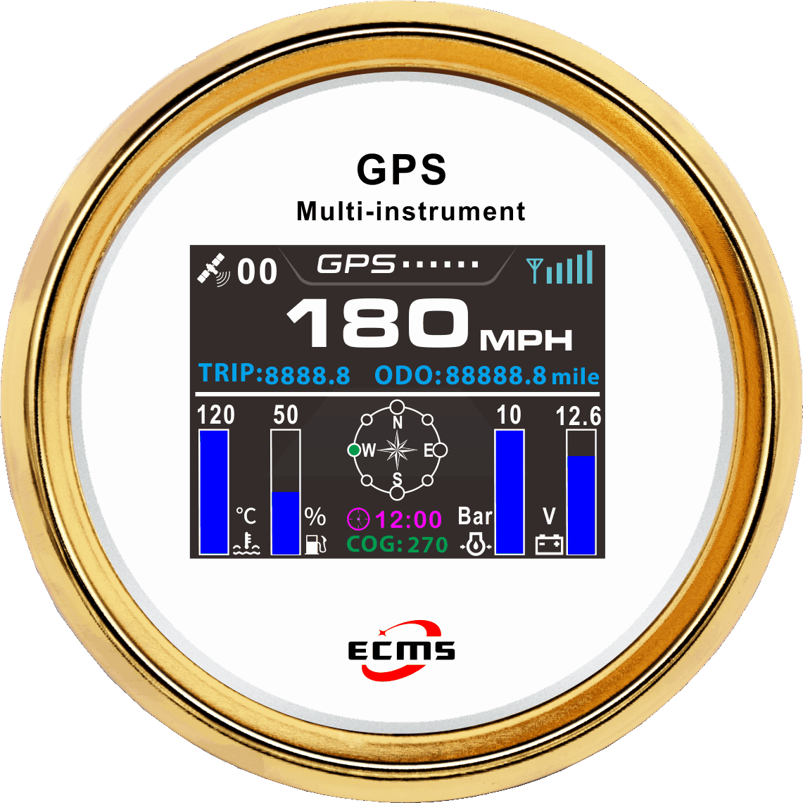 ECP/ECP2-TFT GPS多功能仪表