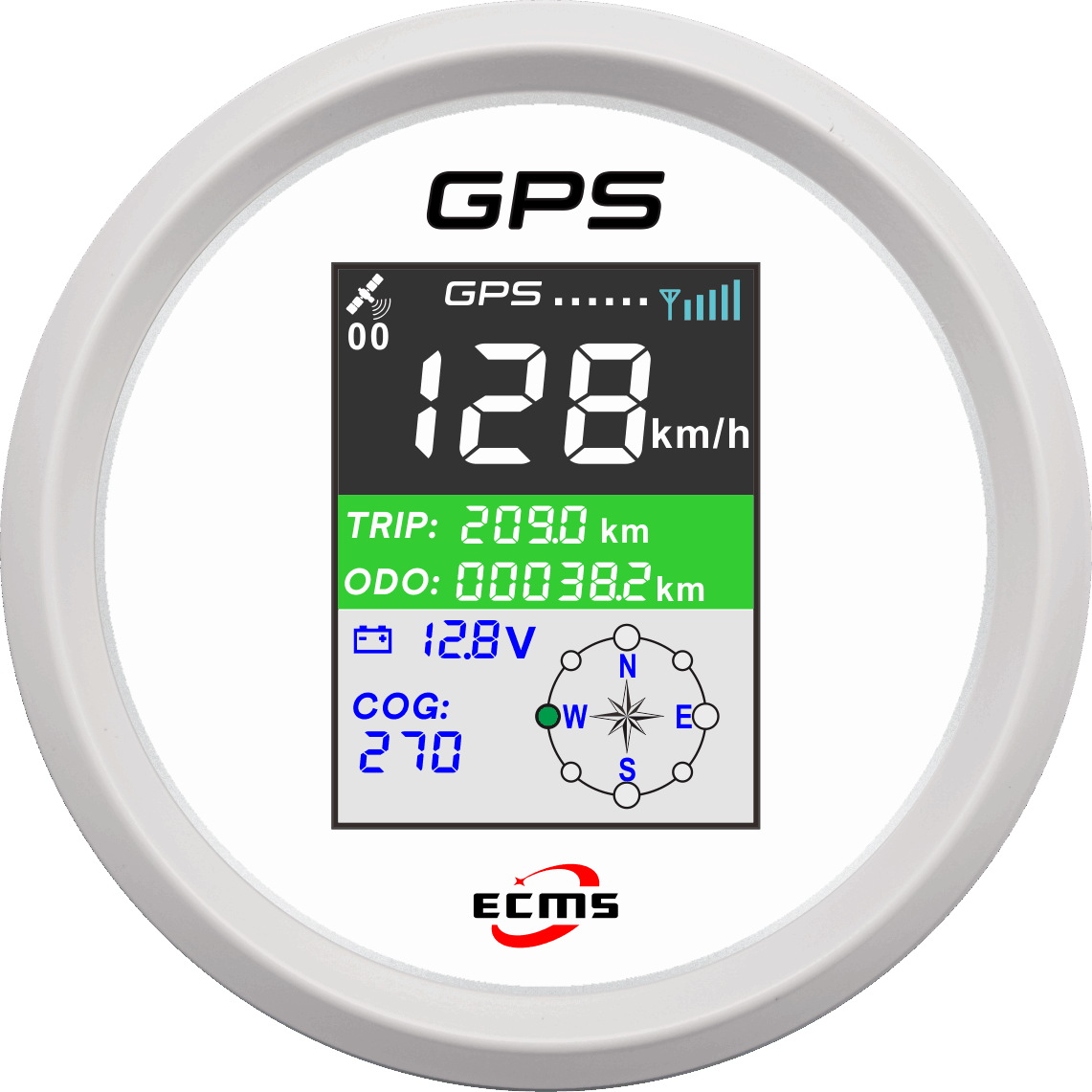 ECP/ECP2-GPS速度表（彩屏）