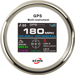 ECP/ECP2-TFT GPS速度/高度仪表