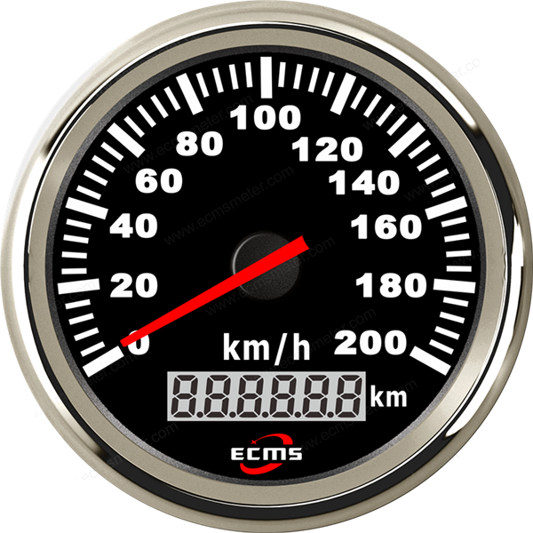 ECC-Speedometer 200km/h
