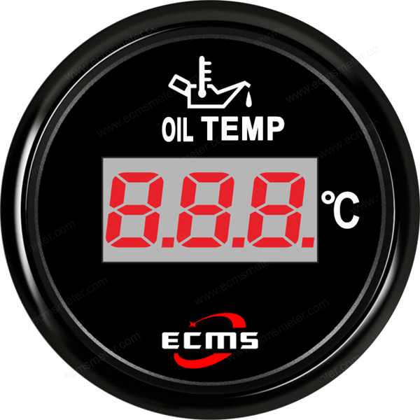 ECC-Digital oil temperature gauge