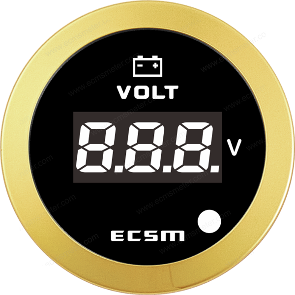 ECT-Digital voltmeter(with low voltage alarm light)