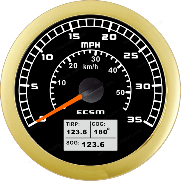 ECT-GPS speedometer 35MPH