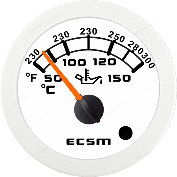 ECT-Oil temperature gauge(with high temperature alarm light)