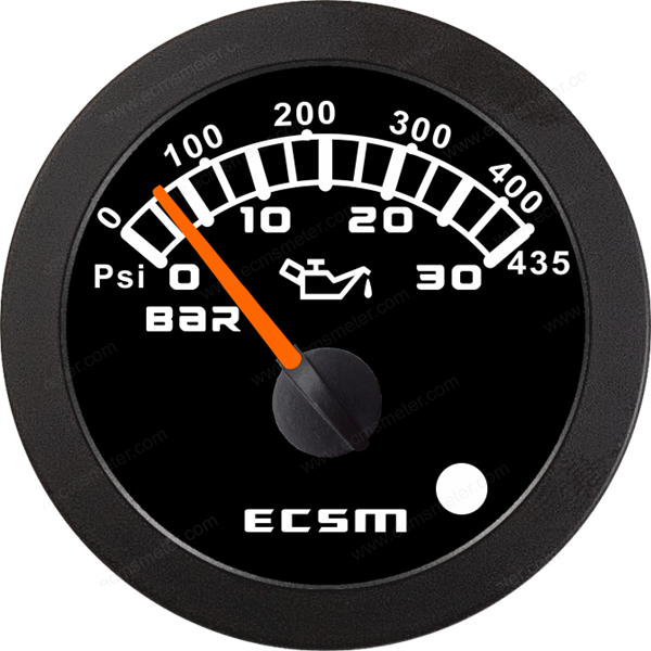ECT-Pressure gauge 30Bar(with low pressure alarm light)