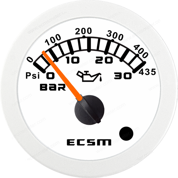 ECT-Pressure gauge 30Bar(with low pressure alarm light)