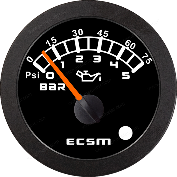 ECT-Pressure gauge 5Bar(with low pressure alarm)
