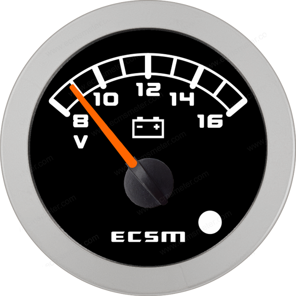 ECT-Voltmeter 12V (with low voltage alarm light)