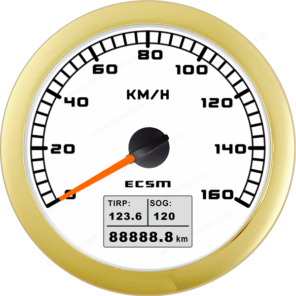 ECT-GPS speedometer 160Km/h