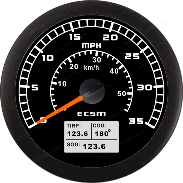 ECT-GPS speedometer 35MPH