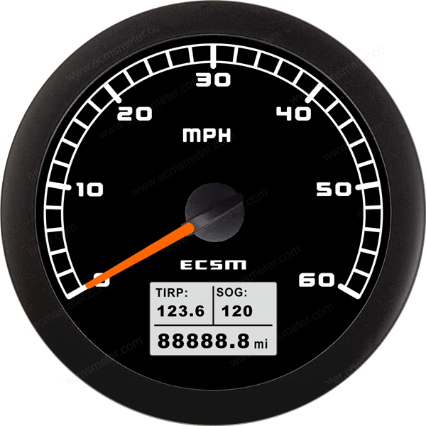 ECT-GPS speedometer 60MPH